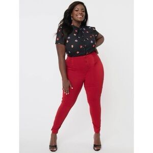 Unique Vintage High Waist Pin Up Melody Pant